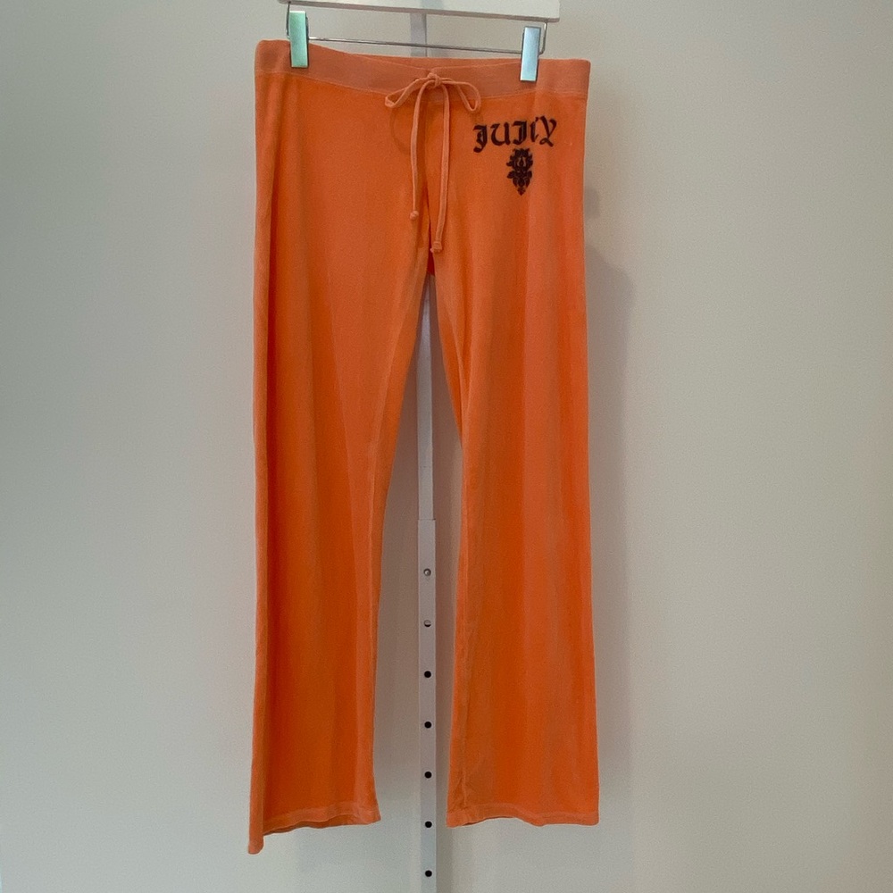 JUICY ORANGE TONE SWEAT PANTS SIZE MEDIUM